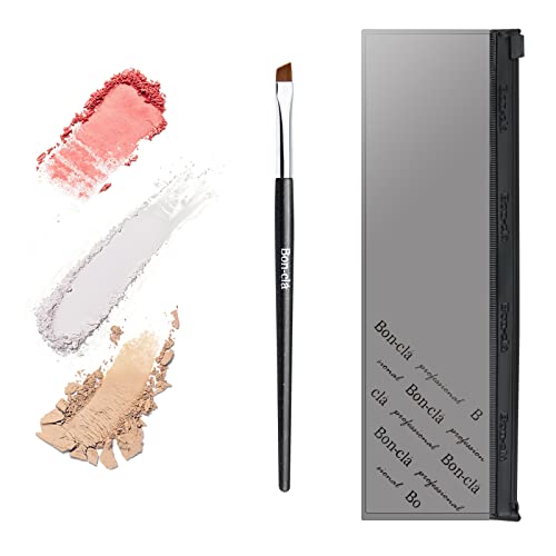 Bon-Clá Fine Angled Eyeliner Brush,Golden Handle, For Gel, Liquid, Cream, Powder, Cake, Eye Cosmetics, Professional Makeup Tools #TOP2