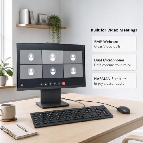 Image of Customized Lenovo AIO 27 inch FHD All-in-One Desktop, Intel Core i7-13620H, 16GB / 32GB / 64GB DDR5 RAM, 512GB / 1TB / 2TB PCIe SSD, Wi-Fi 6, 5MP Webcam, HDMI-in /Out, Win 11