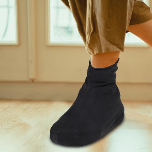 Cubierta elástica para botas, protección contra la lluvia para calzado, cubrebotas reutilizables de látex miniatura 5