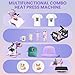 Heat Press Machine for Tshirts, 8 in 1 Heat Transfer Machine, 12