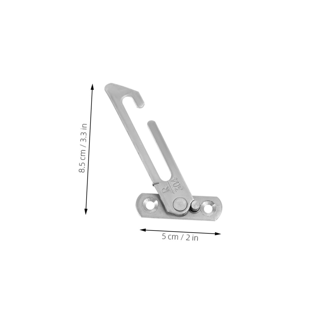 SHINEOFI 20 piezas Limitadores de Ventana Inoxidable Unidades Bloqueo de Seguridad sin Taladro para Ventanas Abatibles y Correderas Seguro Infantil Fácil Instalación y Reutilizable