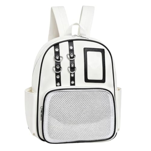Mochila de poliuretano con tablero de pines para coleccionistas y eventos comic con sobre