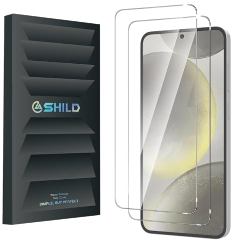 Image of Uyiton SHILD (Pack of 2) Tempered Glass Screen Protector for Samsung Galaxy S25 (6.2) | HD Clarity | 9H Hardness | Fingerprint Sensor Compatible | Anti-Scratch | Case Friendly | Easy Installation