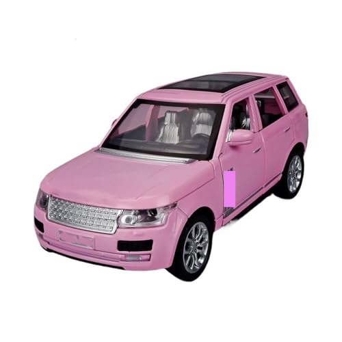 Modelo a escala 1:32 Land Rover Range Rover rosa