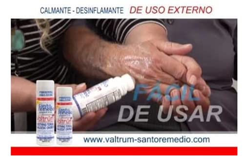Valtrum Santo Remedio Pain Relief Roll On, 3.18 Oz #TOP1