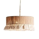 lustre pampilles pas cher ebay - [Hauteur réglable] : le lustre de salle à manger mesure 19,7 pouces de diamètre et 10,6 pouces de hauteur avec une chaîne de suspension réglable de 47 pouces, qui peut être montée au plafond de votre salon ou salle à manger. Que vous installiez ce luminaire moderne dans votre salon, chambre, couloir, hall d'entrée, porche, cuisine ou comme luminaire de salle à manger sur votre table de salle à manger, il sera le point central de votre maison, à la fois confortable et beau.