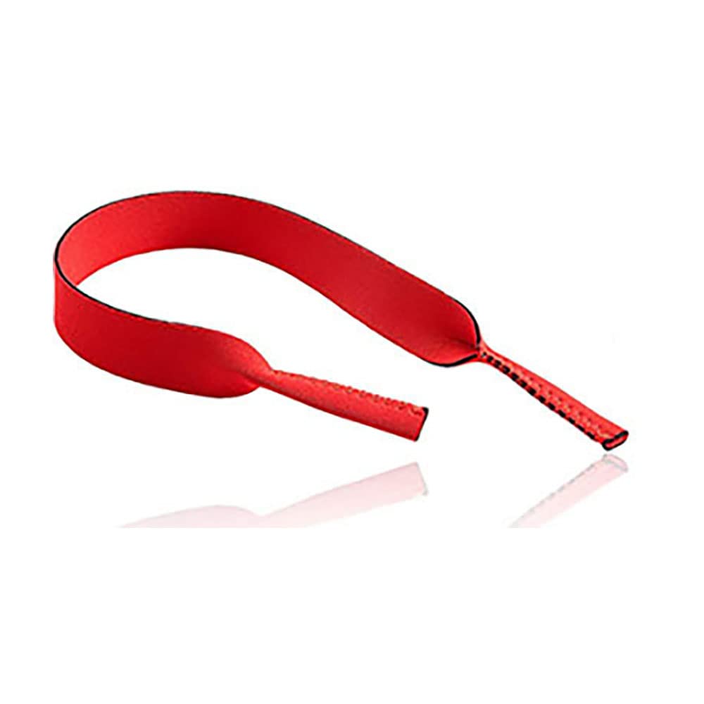 Van Der Linn Unisex Red Neoprene Glasses Strap For Water Sports, Elastic Sunglasses Cord Outdoor Sports Activities (Red)