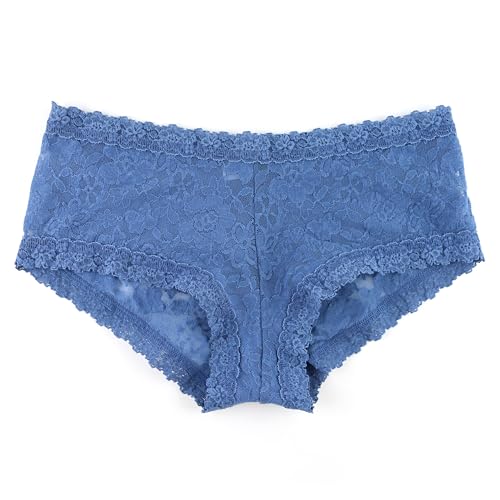 hanky panky - Daily Lace Boyshorts | Women's Underwear, Soft Stretch Fit Panties, Cotton Blend | Sizes (XS-XL), 3 pack2