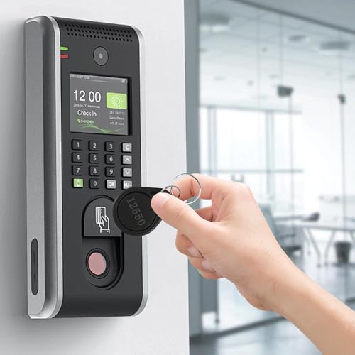Image of 50 pcs 26 Bit Key Fobs Black RFID Keyfobs Writable Proximity Fob 125kHz Prox Cards Compatable with ISOProx 1386 1326 1346 H10301 Format Readers, Works with Vast Majority of Access Control Systems