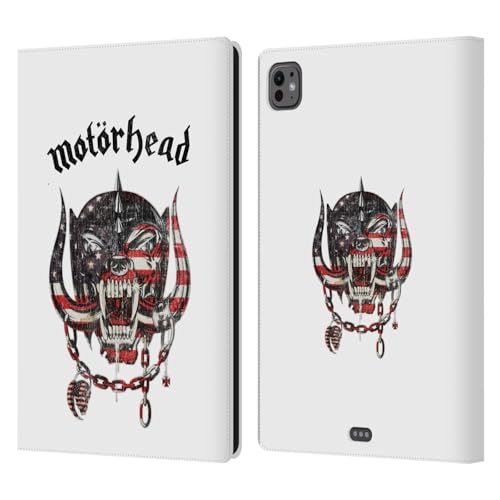 Housse iPad Pro 11 M4 Motorhead protection portefeuille cuir tablette Apple 2024