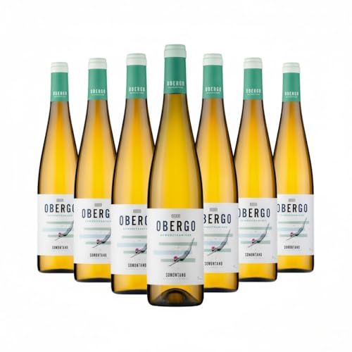 Obergo Gewürztraminer 2022| Vino Blanco D.O. Somontano | 100% Varietal | Caja de 6 Botellas 750 ml | La Pura Expresión del Terroir