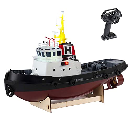 30" RC Tugboat Fireboat with LED Light