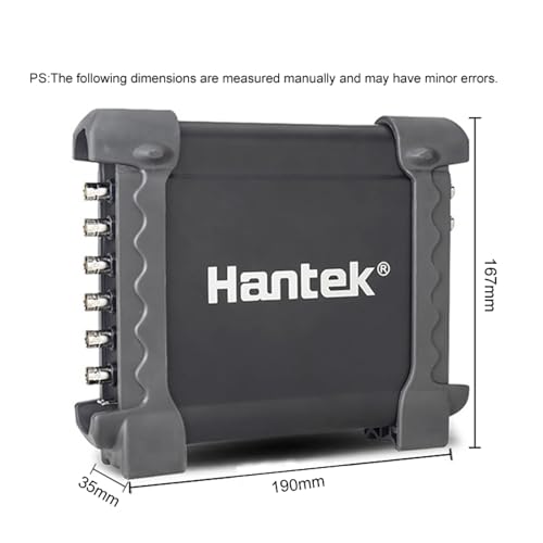 Hantek 1008 C Virtual Automotive Oscilloscope Programmable Generator,Handheld 8 Channels Usb Oscilloscopes,With Auto Ignition Probe thumb #1