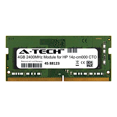 A-Tech 4GB W[ HP 14z-cm000 CTO m[gp\R & m[gubN ݊ DDR4 2400Mhz [ RAM (ATMS379056A25824X1)