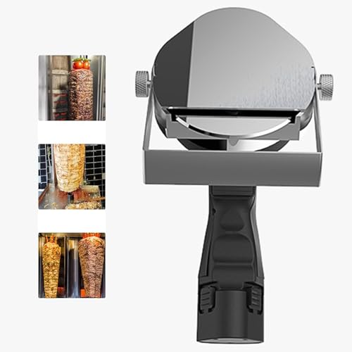 Cortadora eléctrica de kebab sin cable 80W para carne