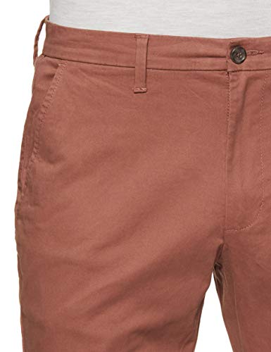 Image of Marks & Spencer Mens Solid Mid Rise Slim Fit Chinos