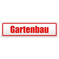 Kiwistar Magnetschild „Gartenabfälle“ – 30 Cm, Chrom, Wiederverwendbar Für Auto & Mehr
