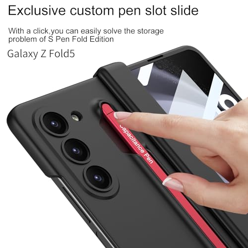 Protection intégrale Samsung Z Fold 5 coque rigide fine argentée - 2