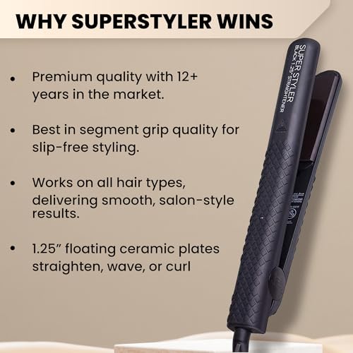 Herstyler Superstyler Onyx Ceramic Flat Iron の商品画像 7