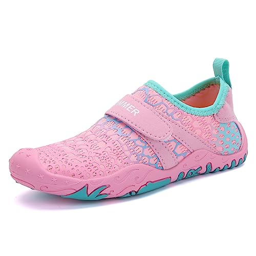 Kids Hike Barefoot Shoes Girls Boys Footwear Sneakers Barefoot Shoes Quick Dry Athletic Sports Hiking Shoes Healthy Non-Slip Breathable Trail Running Shoes