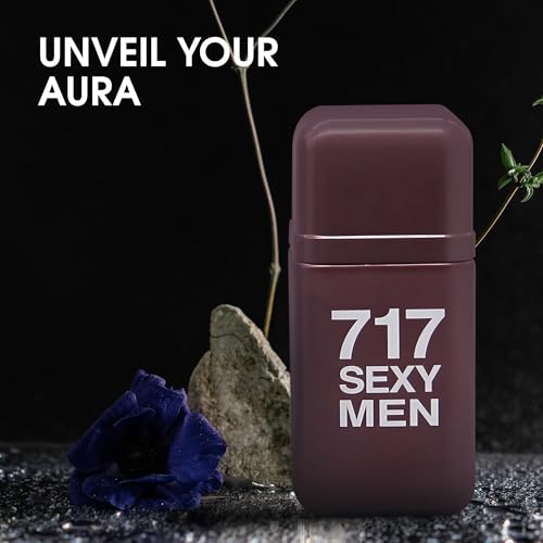 Image of AFLUXE 2PCS Valentine Milano /717 Sexy Eau De Toilette for Men-Fresh,Romantic Scent Perfume for Men 3.4 Fl Oz Each Mens Cologne For All Skin Daily Used