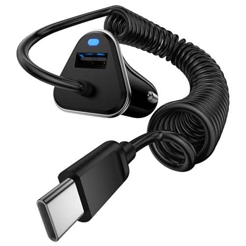 iPhone 16e Car Charger USB C 3.4A Fast for iPhone 16e/16/16 Pro/16 Pro Max/16 Plus/15 14 13 12 11,Type C Car Fast Charging Adapter for Samsung Galaxy A16 5G A55 A35 A56 A26 S25 Ultra,Pixel 9 Pro XL