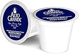 Alto Grande Ground Dark Roast Arabica Coffee Single-Serve Pods, 72 Count, Compatible with Keurig K Cup Brewers