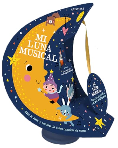 Mi luna musical: Una caja de música con tres minicuentos (Álbumes ilustrados)