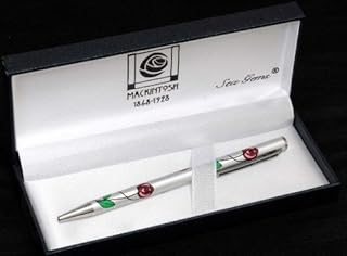 Sea Gems Presented by Celtic Glass Designs Pen in a Mackintosh Single Rose Design.