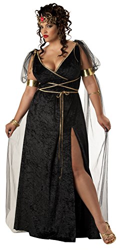 California Costumes Women's Plus-Size Medusa Plus, Black, 3X