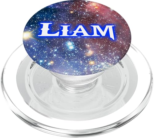 Liam Name Birthday Gift Idea PopSockets PopGrip for MagSafe
