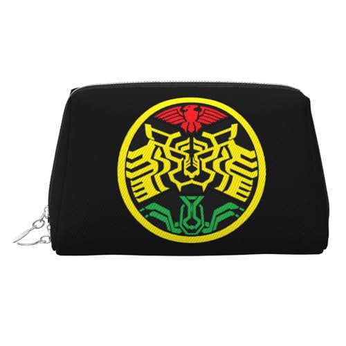 化粧ポーチ 仮面ライダー レディース メイクポーチ 化粧バッグ メンズ トラベルポーチ レザー 小物入れ かわいい おしゃれ 可愛い 化粧品収納 大容量 防水 多機能 旅行 持ち運び便利