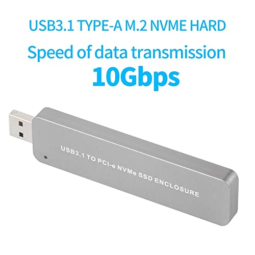 Caja externa USB3.1 a PCI-E para SSD NVME M.2 Tipo A miniatura 6