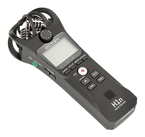 Mic Gravador Voz Profissional Digital Áudio Estéreo Zoom H1n