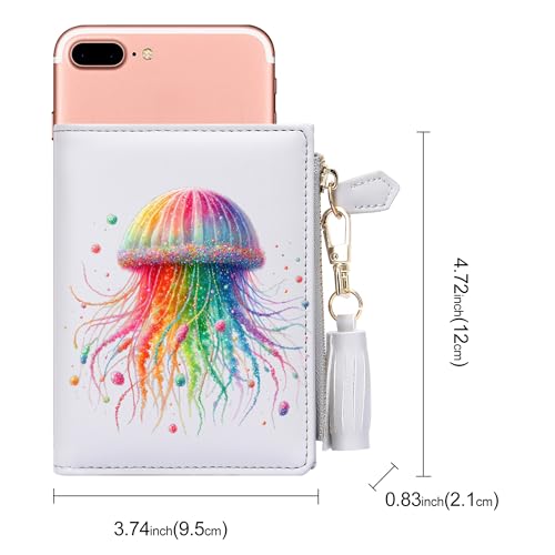 ZRTARY Personalized Women's Wallet with Animal Patterns,Holiday Present, Birthday Present for Parent and Grandparent, Valentine's Day Gift for Mother and Wife 1131q2