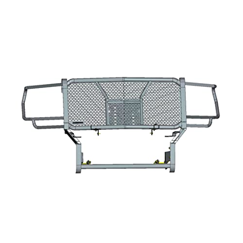 Image of Black Horse - Rugged Heavy Duty Grille Guard 2020-2022 GMC Sierra 2500 /3500 RU-GMSI20-B
