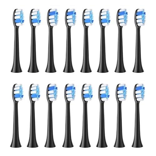 �d�����u���V�w�b�h�A�݊����̂���For Fairywill�AP80�A�d�����u���V�A�����p�u���V�w??�b�h(Black 16PCS)