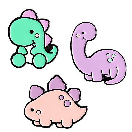 ROFARSO Cartoon Dinosaur Enamel Brooch Pin Set for Kids Cute Animal Patter Lapel Pins for Backpacks Badges Hats Bags ROFARSO Cartoon Dinosaur Enamel Brooch Pin Set for Kids Cute Animal Patter Lapel Pins for Backpacks Badges Hats Bags