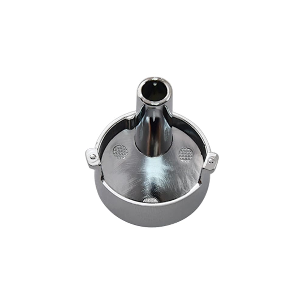 Bouton poussoir double et long WC D2D chromé multicolore AH0001700R Compatible avec chasse d'eau 822044001