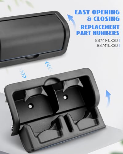 Portavasos para consola trasera para Infiniti QX56 2012-2013 y Nissan Armada 2017-2019 miniatura 5