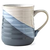 Sunramic coffee milk ceramic mugs classic shape fresh design novelty picture 19 oz gift package home...