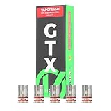 For Vaporesso GTX Coil Mesh (0,3 Ω, Paquet de 5) [DTL 32 45 W] Résistance compatible avec les Kit Luxe X Pro/X3/LUXE XR MAX 2/Aurmor G/GS/GEN PT80 S/GTX GO 80/GTX ONE PRO   No Nicotine