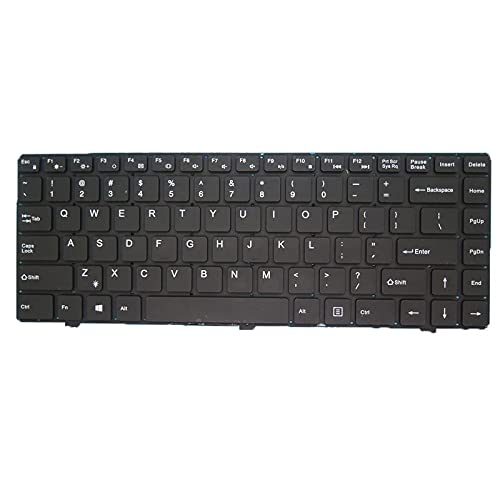 �o�b�N���C�g�t�������Ȃ� �m�[�g�p�\�R���L�[�{�[�h�݊� Jumper EZbook X4 K621US JM300-2 YJ-485 14 Inch �p�� ������4�s��