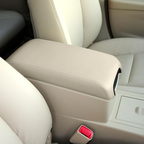 Faccaibbg Toyota Camry Armrest Cover 2012-2017 Cream