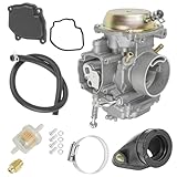 Caltric Carburetor and Intake Manifold Boot Compatible with Polaris Magnum 425 2X4 4X4 6X6 1995-1998