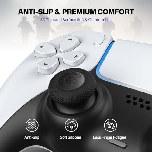 NEWDERY LIFE Thumb Grips for PS5/PS4 Controllers - 2