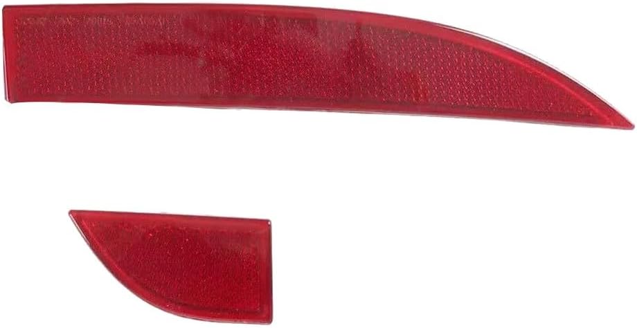 97063148801 97063149001 Right Passenger Side Rear Lower Bumper Reflector Tail Light Panel Indicator Red Lens For Porsche Panamera 2014-2016