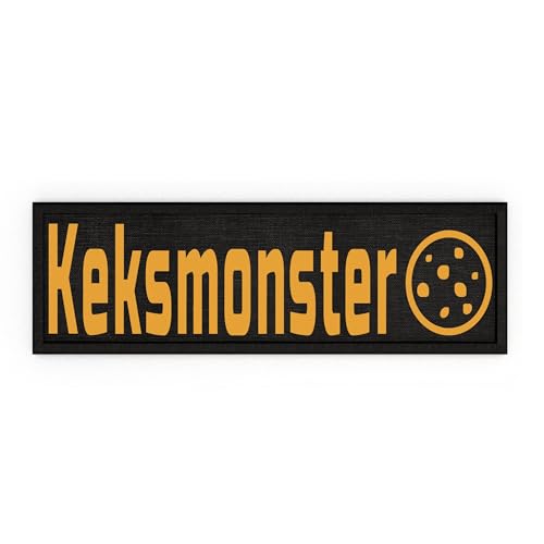 P24S personalisiertes Klett-Patch mit Wunschtext und Wunschfarbe – für Kleidung, Rucksäcke, Hundegeschirr, Outdoor-aktivitäten – bestickter Rand (Schwarz, 100x25 mm)