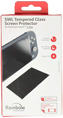 Generice- Swl Tempered Glass Screen Protector, Black (Rainbow 08437011575265)