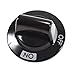 318549002 Range Surface Burner Knob Genuine Original Equipment Manufacturer (OEM) Part Black